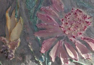 Объемное панно "Цветочная сказка"