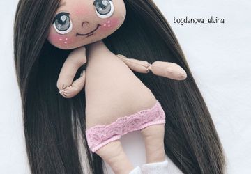 Игровая текстильная кукла