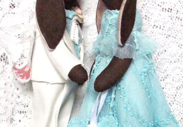 Свадебные зайцы Тильда