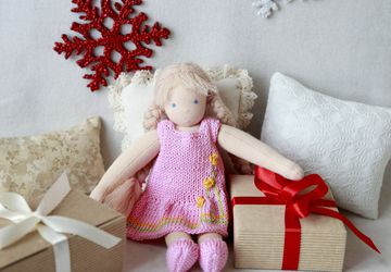 Вальдорфская кукла Алиса 21 см