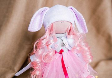 Тканева кукла тыкволовка