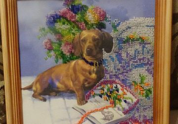 Картина из бисера