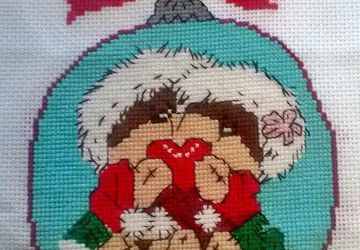 Милая салфетка с мишками