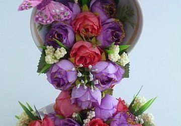 Цветочный водопад