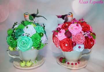 Интерьерная композиция в чайной паре