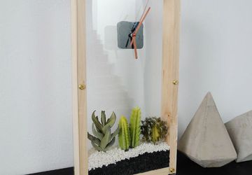 Красочные часы своими руками.