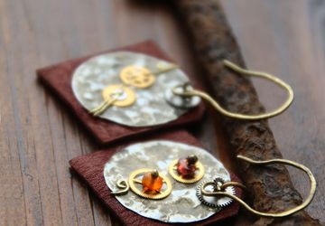 Серьги «Энергия осени»