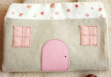 Сумочка-домик для куклы