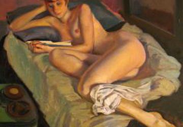 Девушка в постели