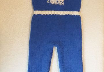 Уютный комбинезончик на мальчика