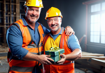 How to make a gift for construction worker