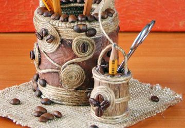 Кофейный органайзер для канцелярии