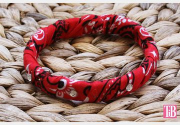 Браслеты DIY из Bandana.