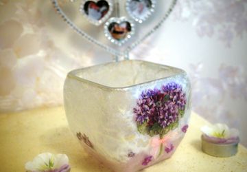 Ваза "Сиреневый рай"