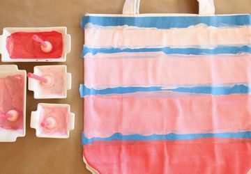 Мастер-класс по росписи текстильной сумки