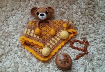 Игрушка-комфортер "Мишка"