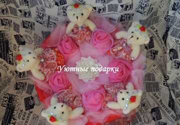 Букет из игрушек