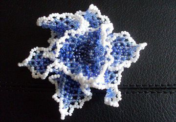 Броши из бисера - цвета в ассортименте