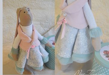 Зайка Тильда ручной работы