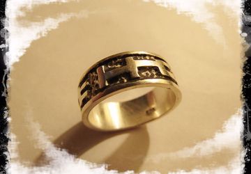 Кольцо серебро