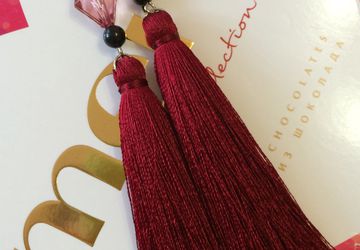 Серьги-кисти