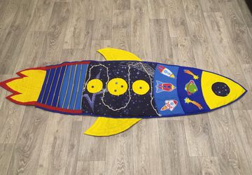 Детский массажный коврик "КОСМОС"