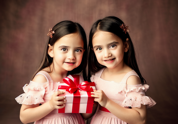 How to make a gift for twins girls