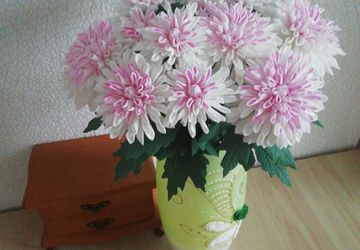 Букет хризантем