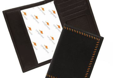 Обложка для паспорта CANGURIONE 3308-002 DP Brown