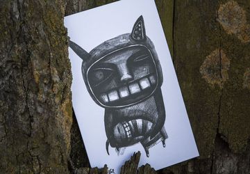 Открытка Space Freaks. Зубарики.