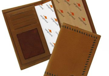 Обложка для автодокументов CANGURIONE 3307-004 DP Tan