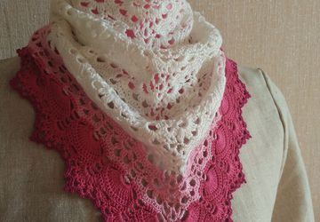 Платок "Белоснежка"