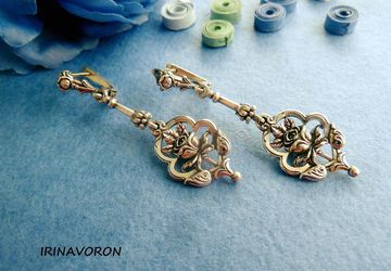 Серьги РОЗА