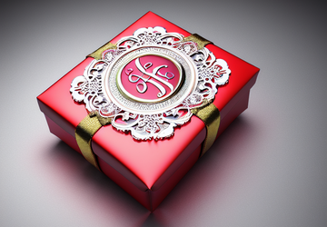 How to make a gift for monogrammed