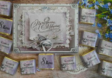 Шокобокс на 8 марта