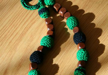 Вязаные бусы/слингобусы