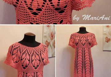 Платье крючком