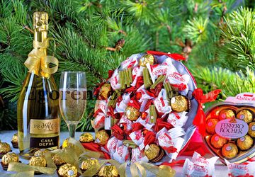 Букет из конфет