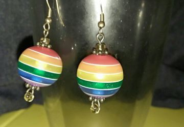 Серьги "Радуга"