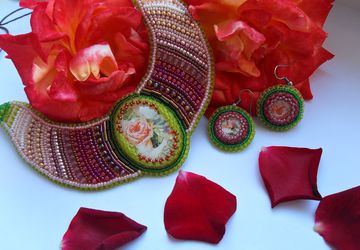 Комплект "Садовая роза"