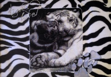 Вышивка крестом "Тигры"