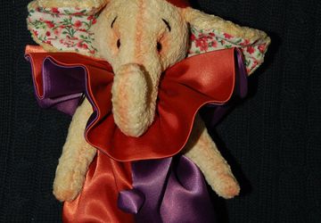 Винтажный слоник тедди Арчи