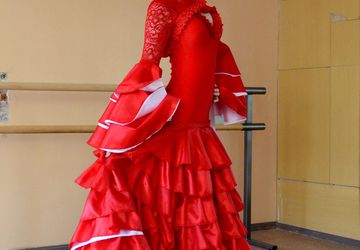 Костюм "Фламенко" (платье и болеро)