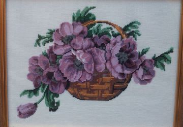 Картина с цветами