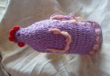 грелка на чайник Петух