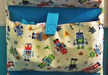 Всё в одном месте — шьем детский органайзер