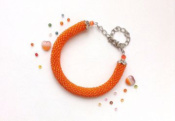 Браслет "Сочный апельсин"