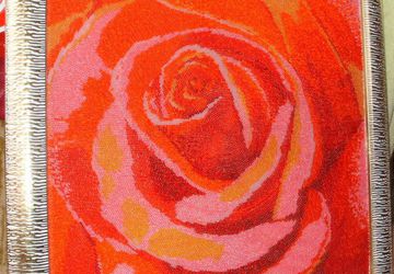 Картина бисером "Роза"