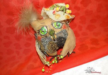 Сова в шляпе