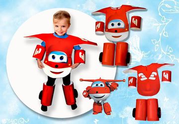 Карнавальный костюм самолет Джет (Суперкрылья)